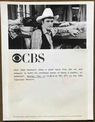 Newhart "Cowboy" Bob Newhart Close-Up Still image 2