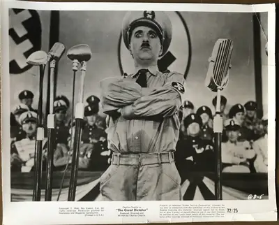 The Great Dictator 1972 Re-Release Still Lot Of 9 image 1