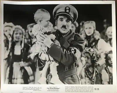The Great Dictator 1972 Re-Release Still Lot Of 9 image 6