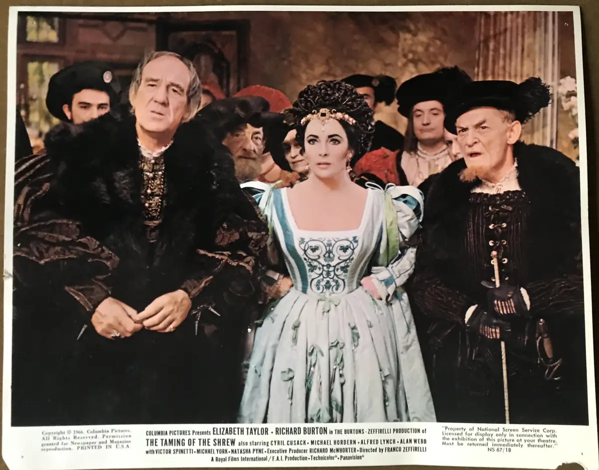 The Taming of the Shrew Color Still Lot Of 6