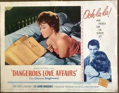 Dangerous Love Affairs AKA Les Liaisons Dangereuses Lobby Card Set Of 4 image 1