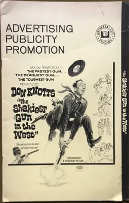 The Shakiest Gun in the West Lobby Card Set Of 8 and Press Book image 1