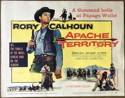 Apache Territory Lobby Card Set Of 8 image 1