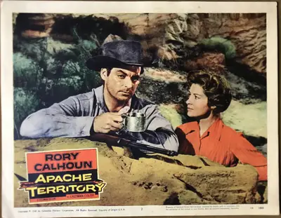 Apache Territory Lobby Card Set Of 8 image 2