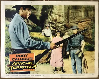 Apache Territory Lobby Card Set Of 8 image 4