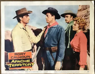 Apache Territory Lobby Card Set Of 8 image 5