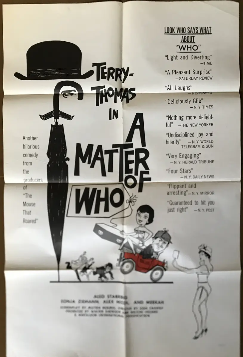 A Matter of WHO One Sheet