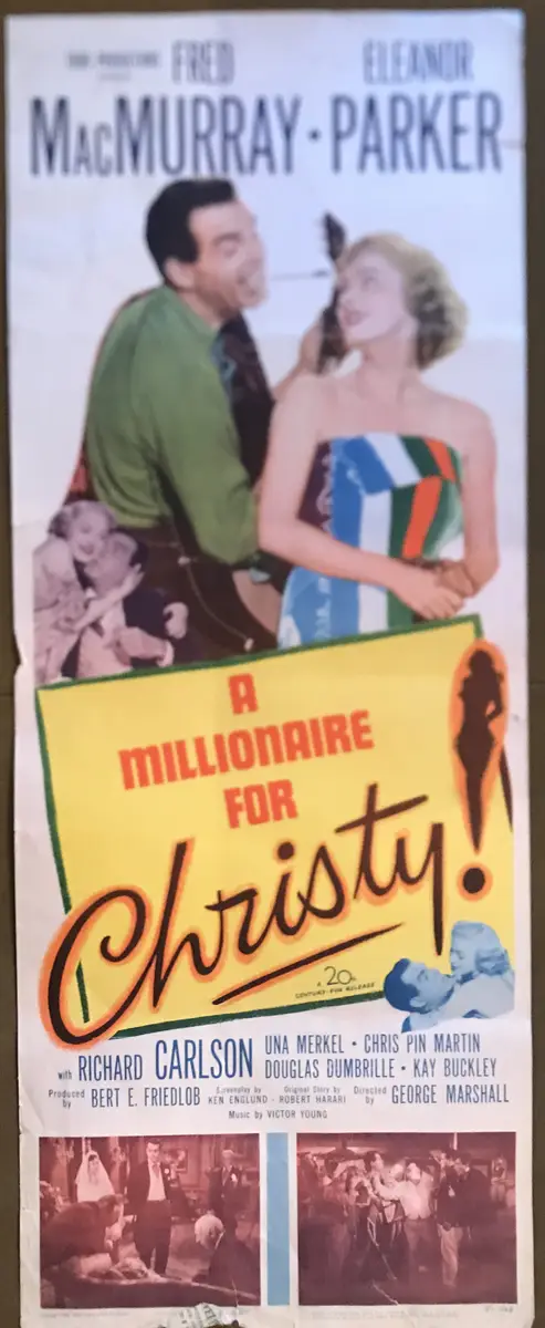 A Millionaire for Christy Insert