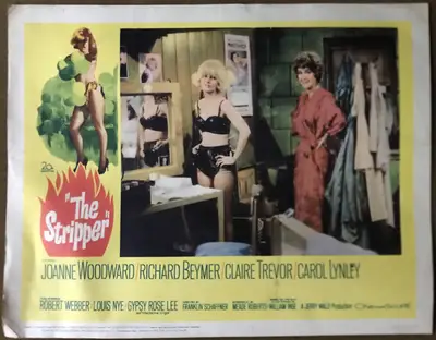 The Stripper Lobby Card Set Of 8 image 1