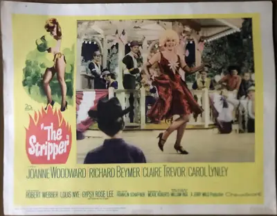 The Stripper Lobby Card Set Of 8 image 5