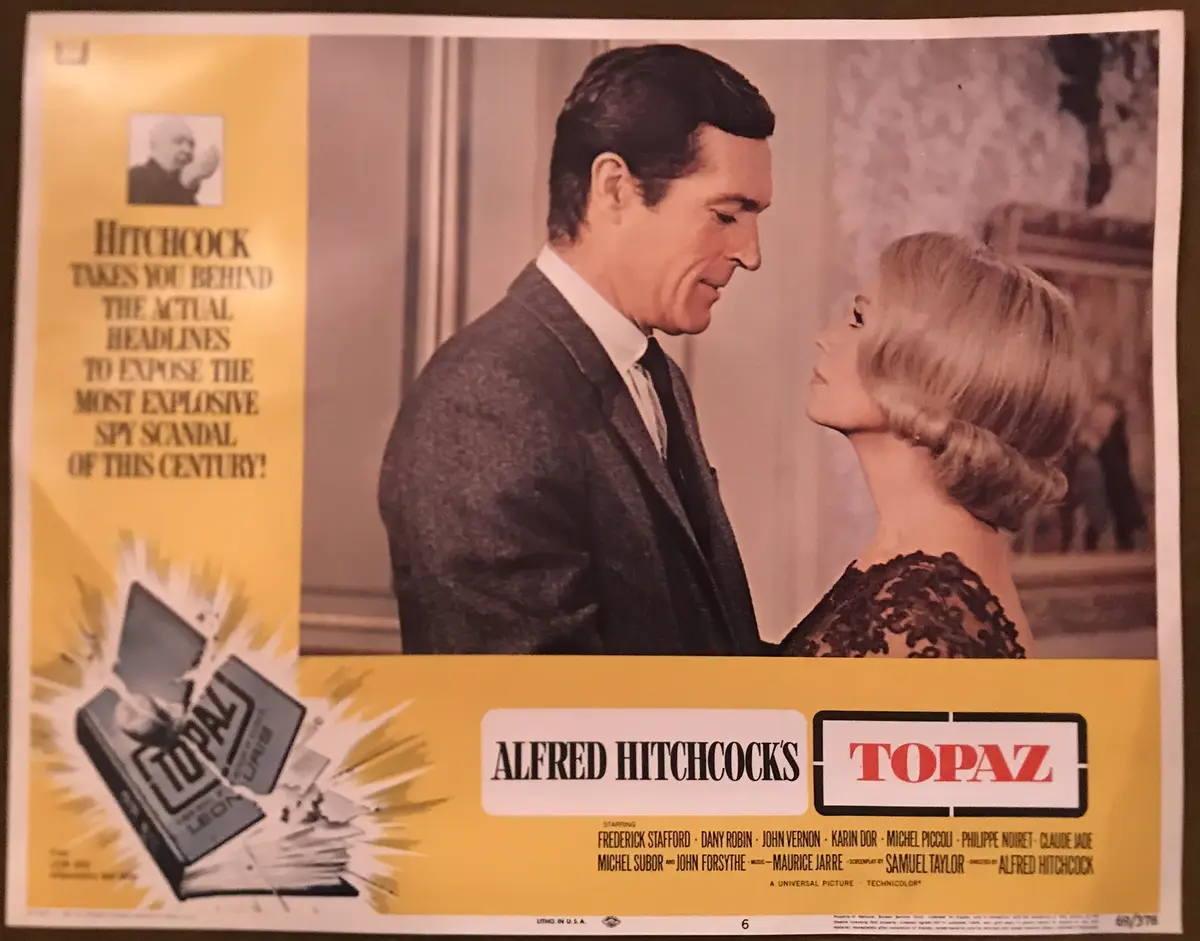 Topaz Lobby Card Set Of 8