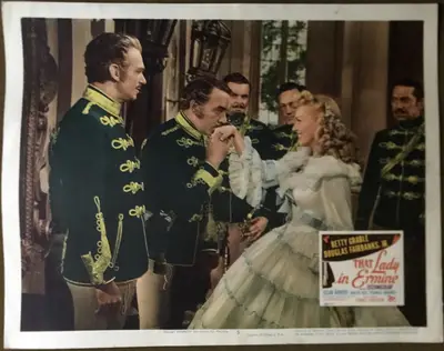 That Lady in Ermine Lobby Card Set Of 8 image 5