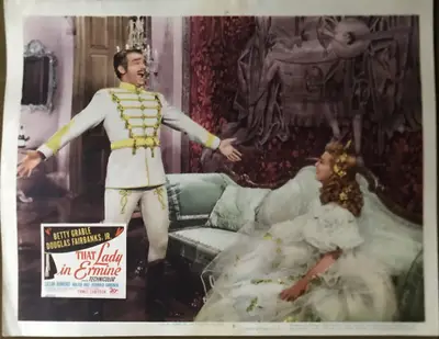 That Lady in Ermine Lobby Card Set Of 8 image 6