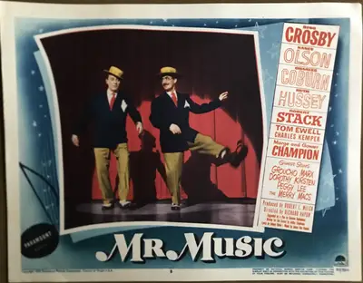 Mr. Music Lobby Card Set Of 8 image 1