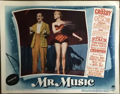 Mr. Music Lobby Card Set Of 8 image 3