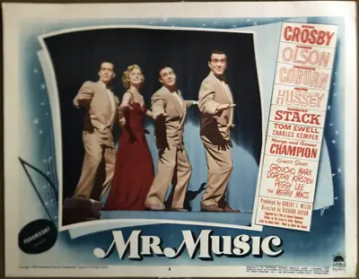 Mr. Music Lobby Card Set Of 8 image 4