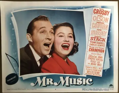 Mr. Music Lobby Card Set Of 8 image 5