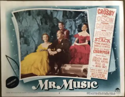 Mr. Music Lobby Card Set Of 8 image 6