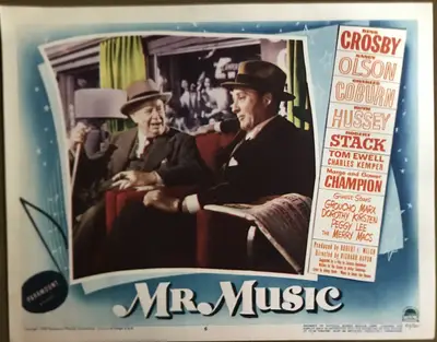 Mr. Music Lobby Card Set Of 8 image 7