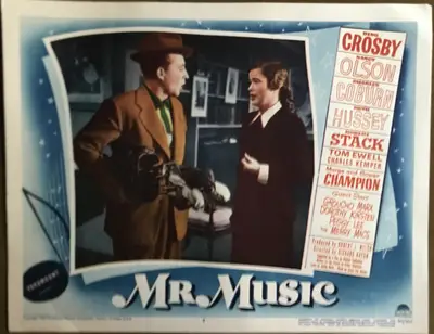 Mr. Music Lobby Card Set Of 8 image 8