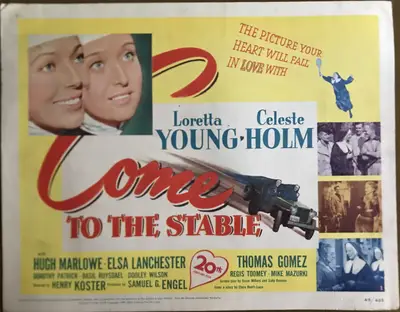 Come to the Stable Lobby Card Set Of 8 image 1