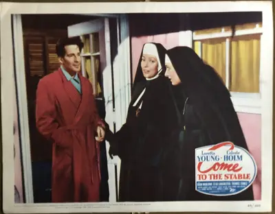 Come to the Stable Lobby Card Set Of 8 image 2