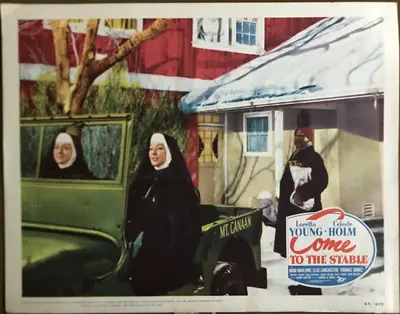 Come to the Stable Lobby Card Set Of 8 image 3