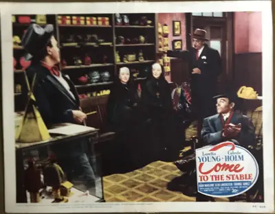 Come to the Stable Lobby Card Set Of 8 image 4