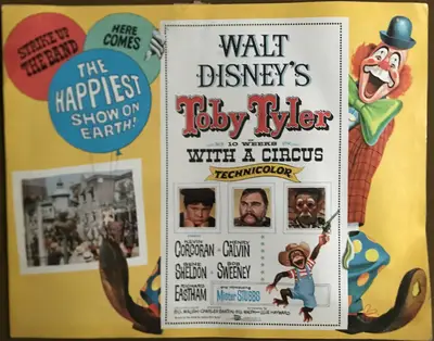 Toby Tyler or Ten Weeks with a Circus Lobby Card Set Of 8 image 1