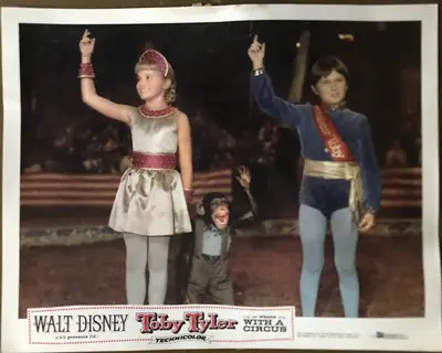 Toby Tyler or Ten Weeks with a Circus Lobby Card Set Of 8 image 2