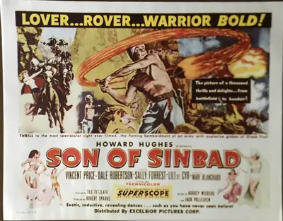 Son of Sinbad Excelsior Pictures Release Lobby Card Set Of 8 image 1