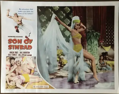 Son of Sinbad Excelsior Pictures Release Lobby Card Set Of 8 image 4