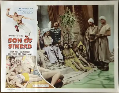 Son of Sinbad Excelsior Pictures Release Lobby Card Set Of 8 image 7