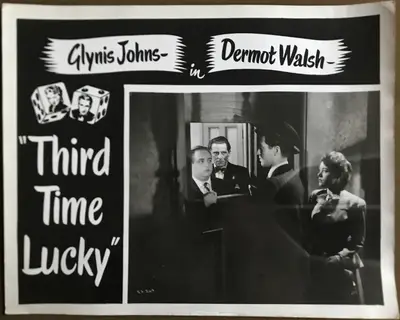 Third Time Lucky Lobby Card Set Of 8 image 5