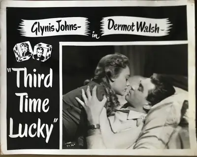 Third Time Lucky Lobby Card Set Of 8 image 7