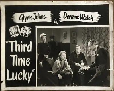 Third Time Lucky Lobby Card Set Of 8 image 8