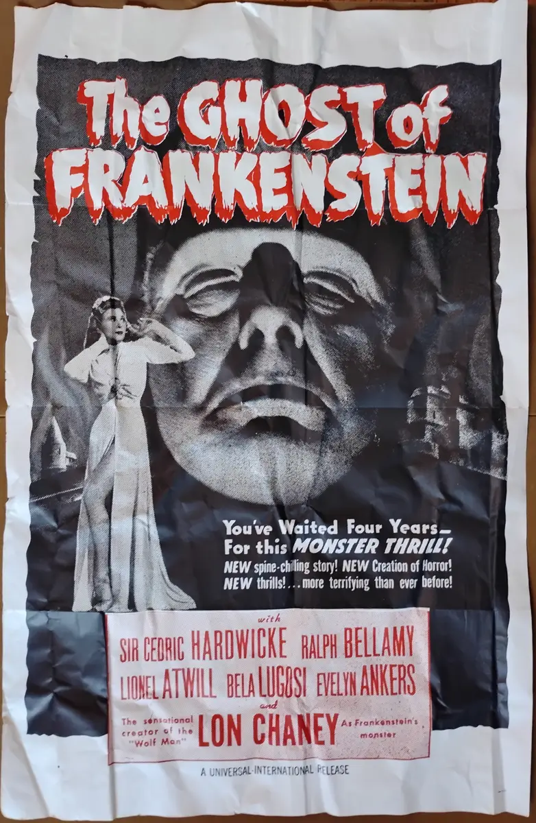 Ghost of Frankenstein 1950's Military Re-Release