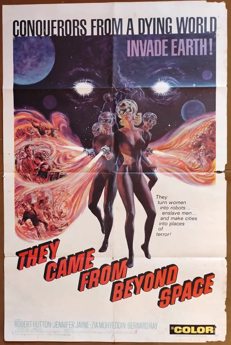 They Came from Beyond Space One Sheet