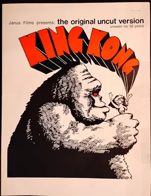 King Kong 1972 Janus Re-Release Press Book image 1
