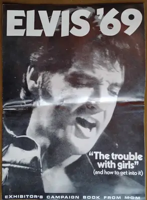 The Trouble with Girls AKA Elvis '69 Pressbook image 1