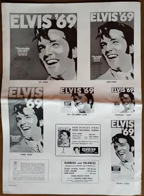 The Trouble with Girls AKA Elvis '69 Pressbook image 2