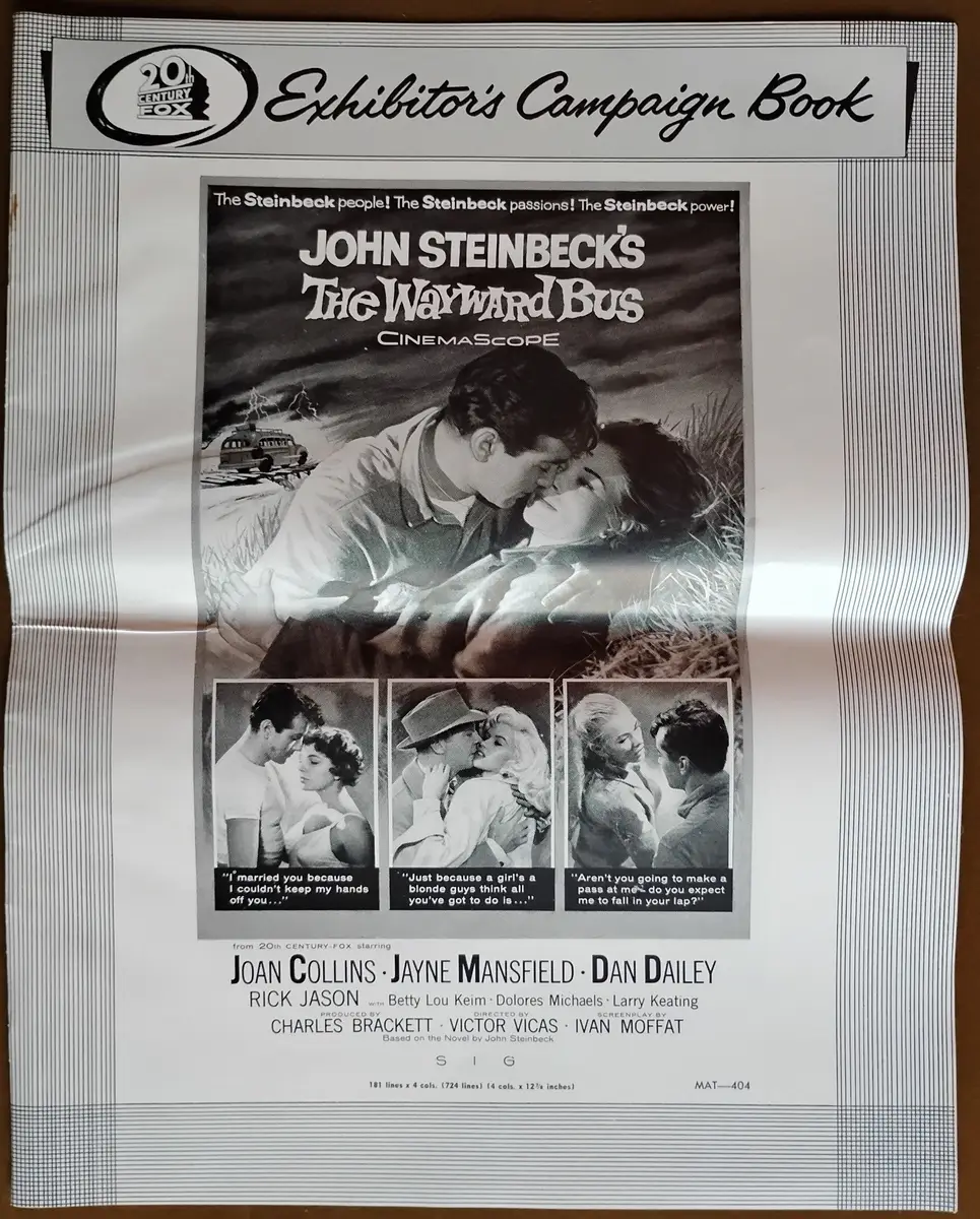 The Wayward Bus Press Book