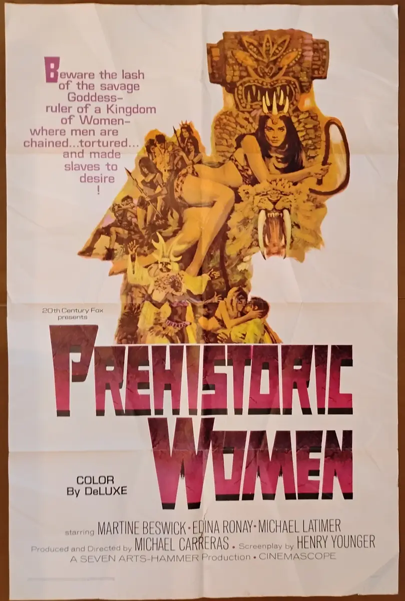Slave Girls AKA Prehistoric Women One Sheet