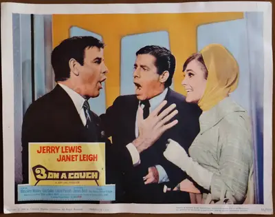 Three on a Couch Lobby Card Set Of 8 image 4