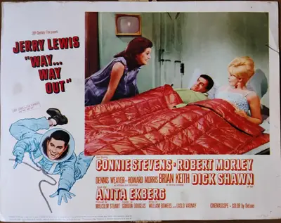 Way... Way Out Lobby Card Set Of 8 image 1