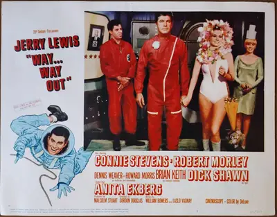 Way... Way Out Lobby Card Set Of 8 image 3
