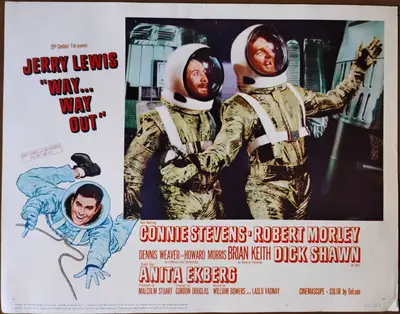 Way... Way Out Lobby Card Set Of 8 image 4