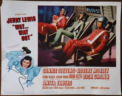 Way... Way Out Lobby Card Set Of 8 image 6