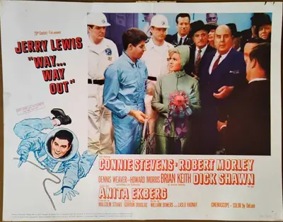 Way... Way Out Lobby Card Set Of 8 image 8