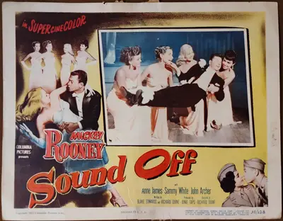 Sound Off Lobby Card Set Of 8 image 1